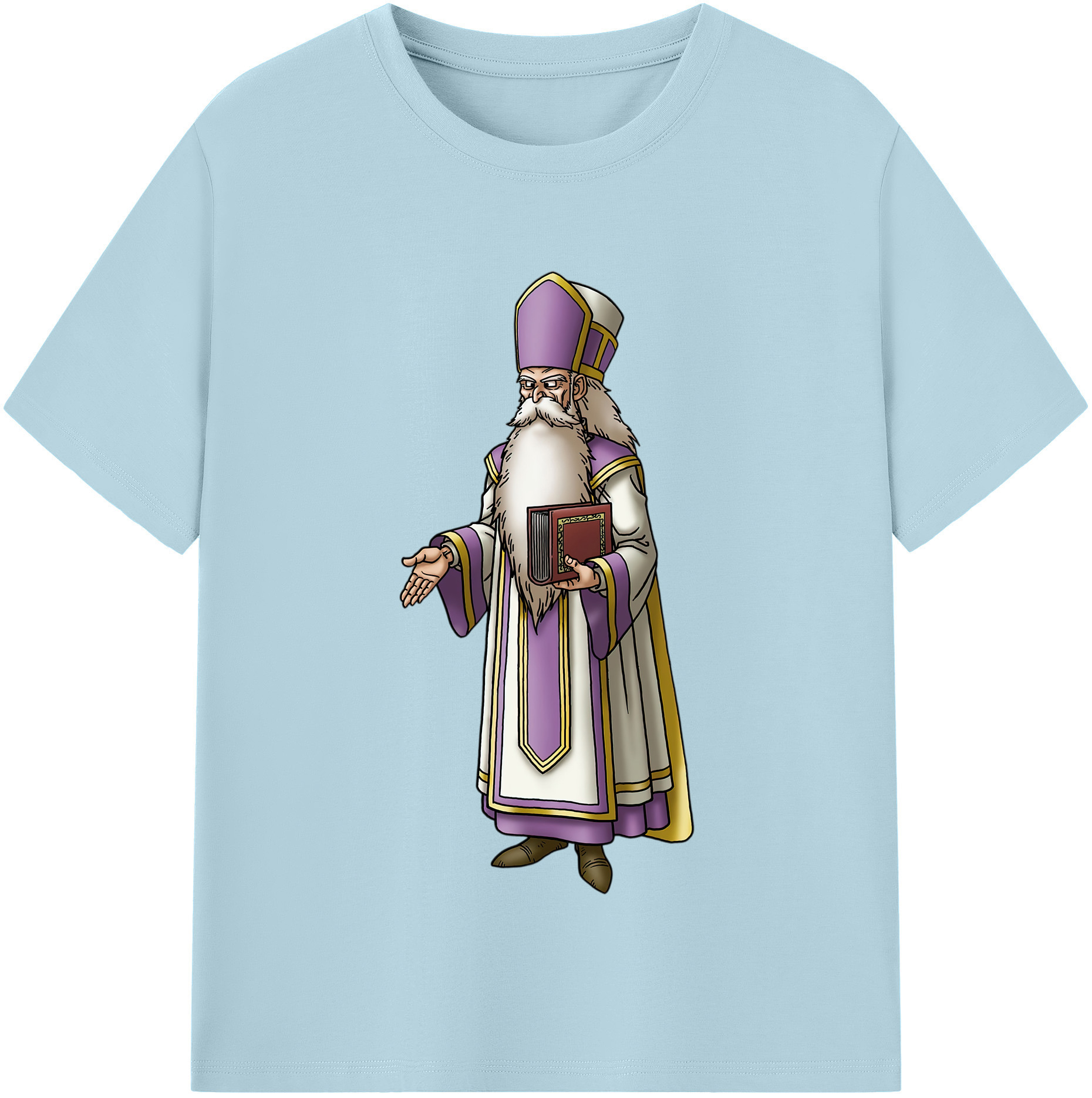 （画像用） ドラゴンクエスト Doragon Kuesuto Dragon Quest 綿100％半袖Tシャツ（フロントプリント）